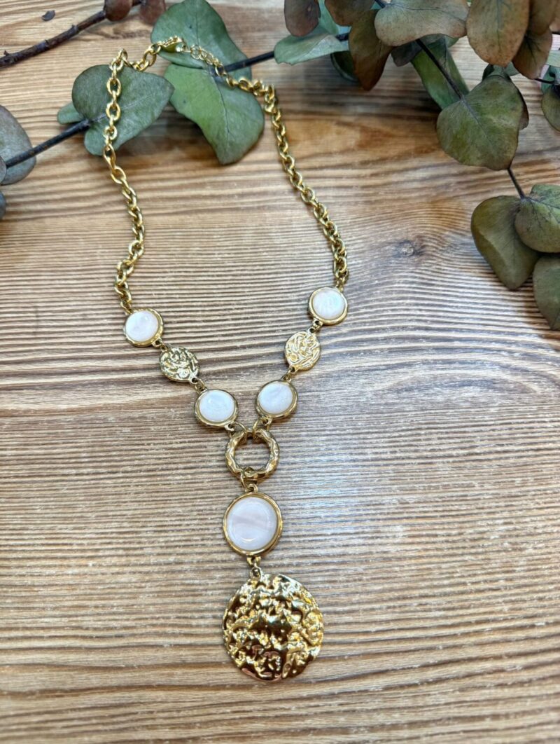 Gargantilla Pastel Blanco