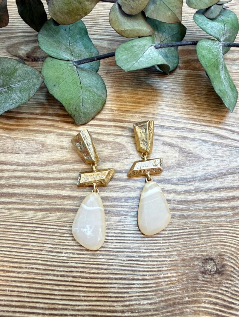 Pendiente Cleopatra Blanco