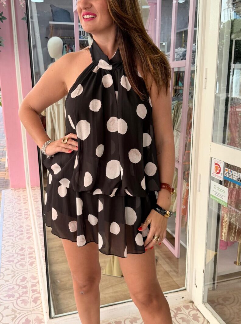 Alternative view of Vestido Andalucía Negro