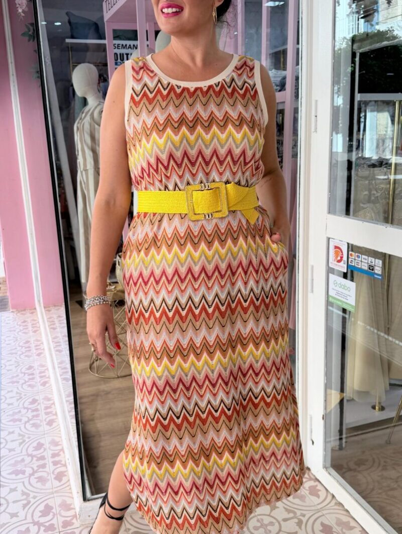 Alternative view of Vestido Caribe Amarillo