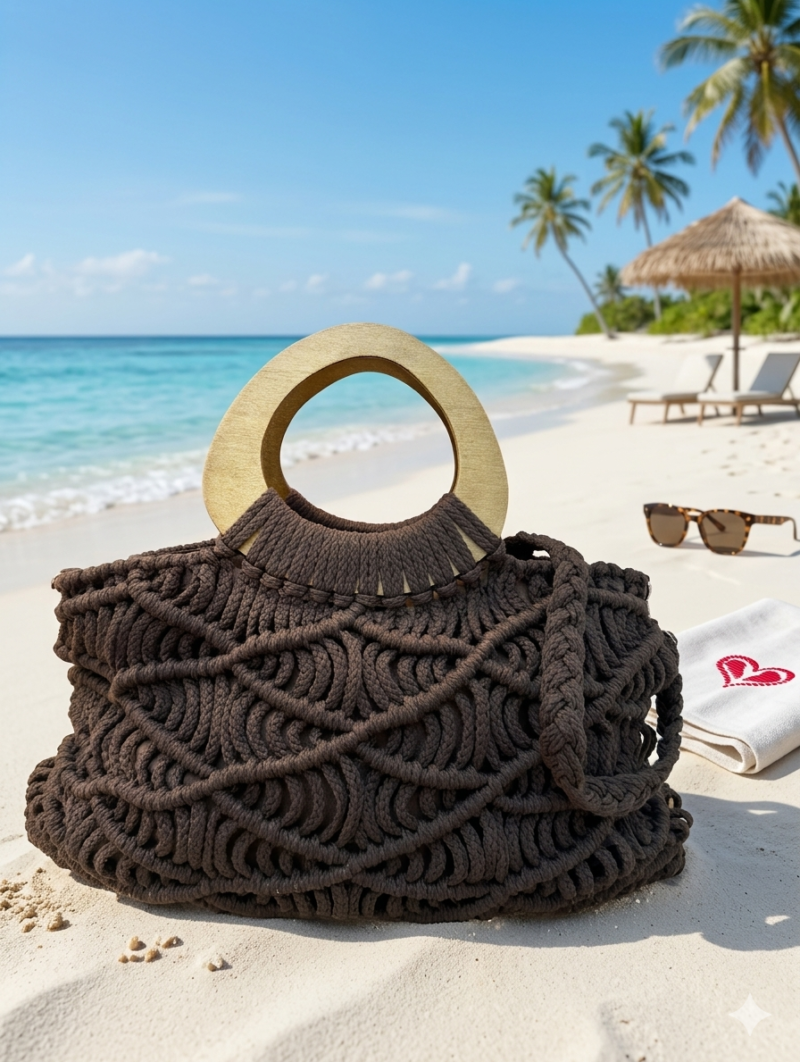 Bolso Acapulco Marrón Chocolate