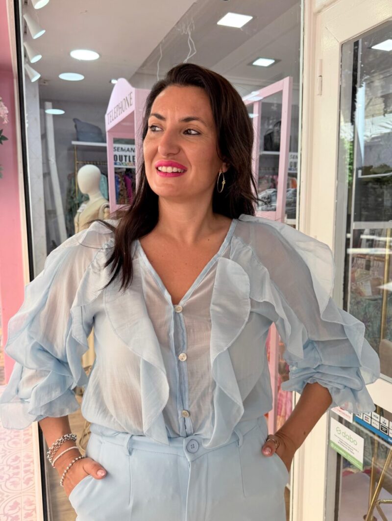 Blusa Abril Azul