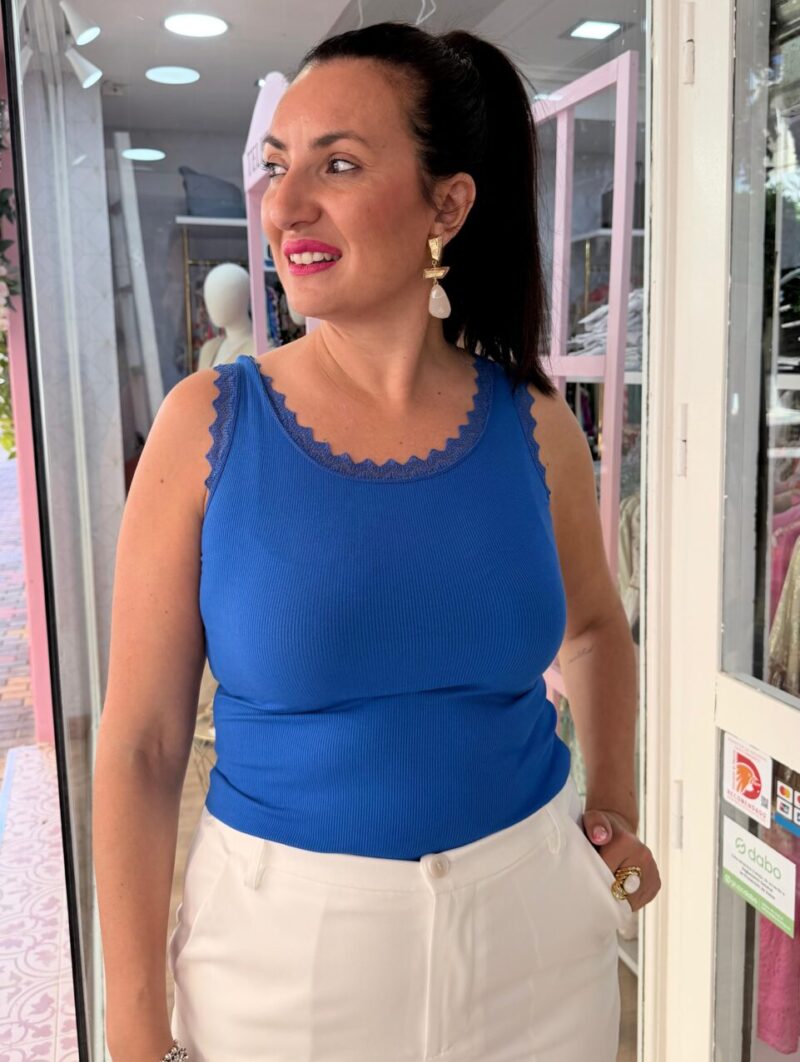 Alternative view of Camiseta Julieta Azul