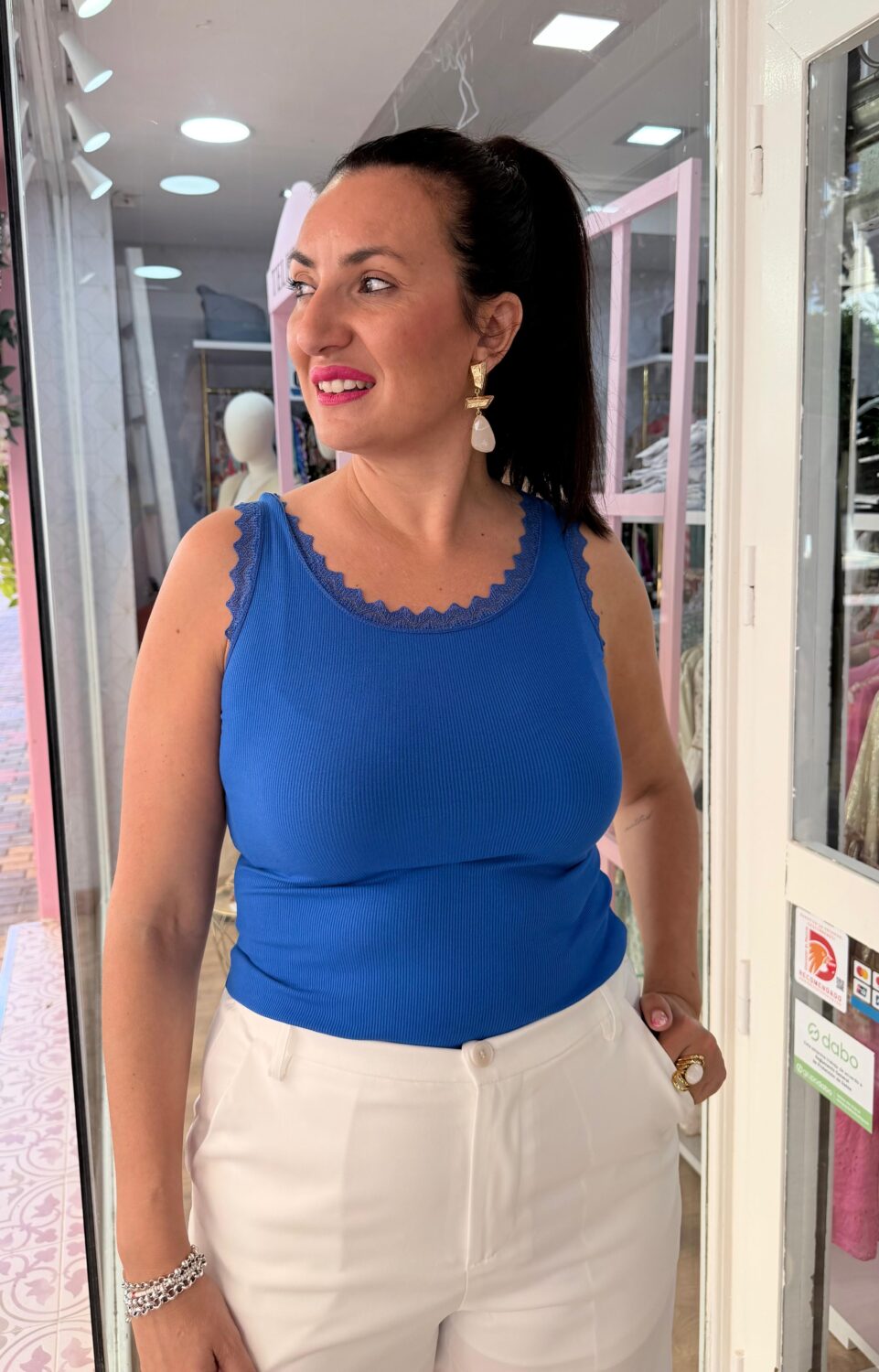 Camiseta Julieta Azul - Imagen 2