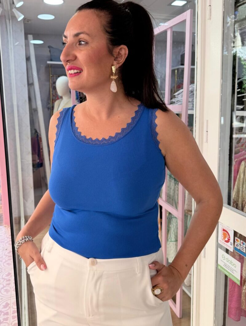 Camiseta Julieta Azul