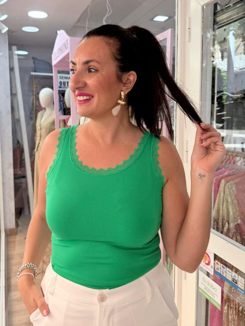Camiseta Julieta Verde