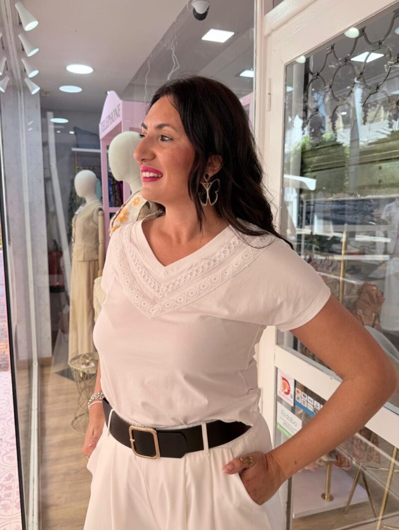 Alternative view of Camiseta Picolo Blanca