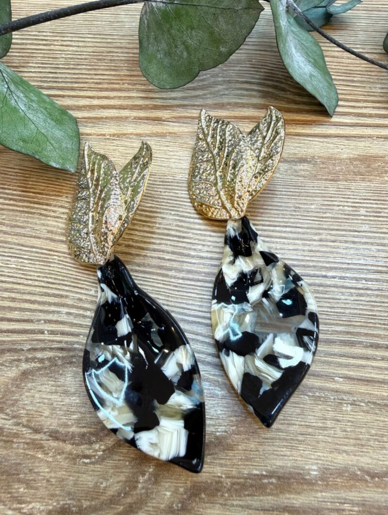 Pendientes Hoja