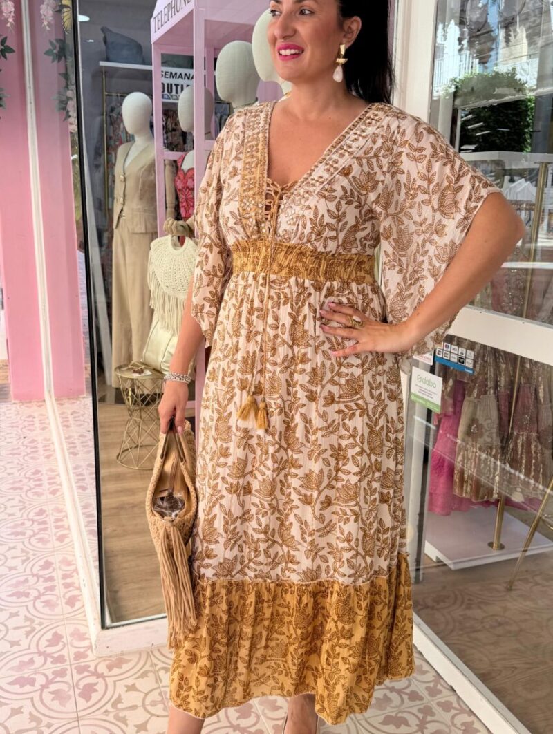 Alternative view of Vestido Espiga