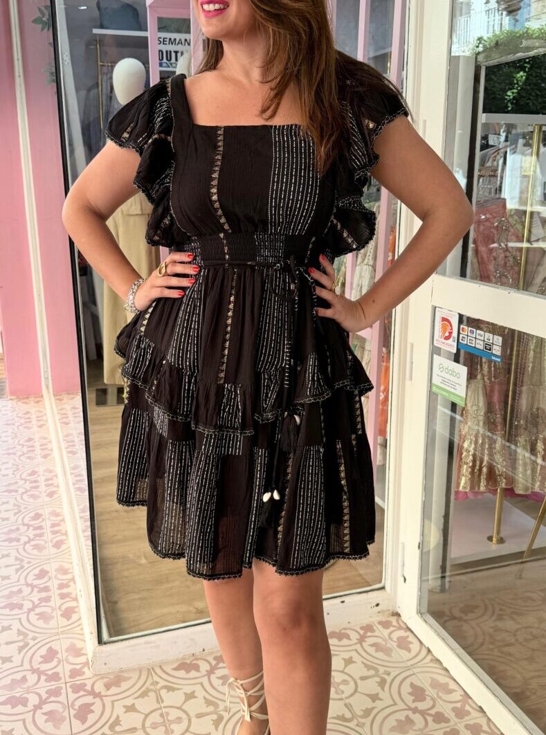 Vestido Graciela Volante