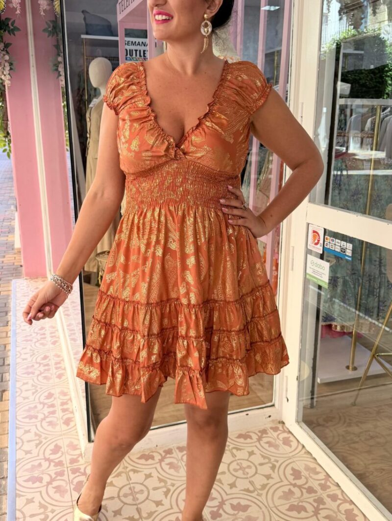 Vestido Imperio Caldera
