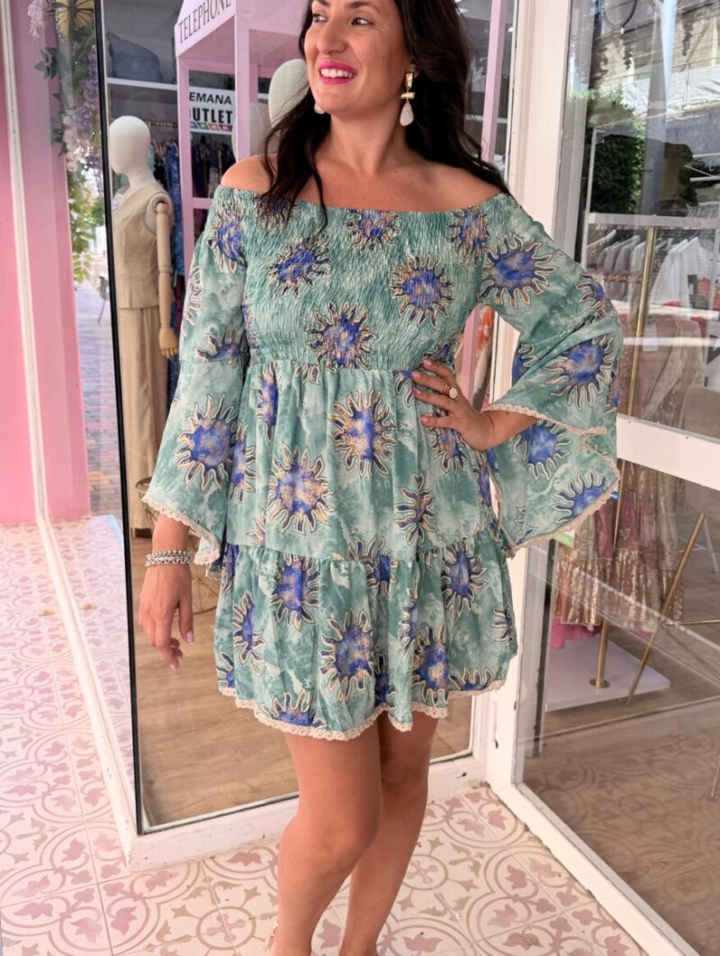 Vestido Oasis Turquesa