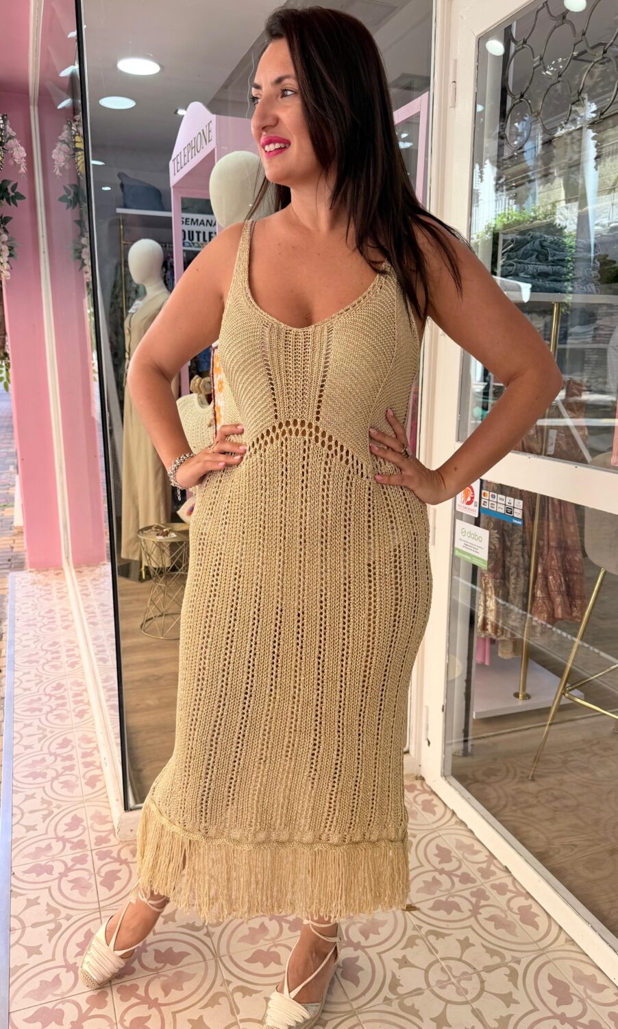 Vestido Oro - Imagen 2