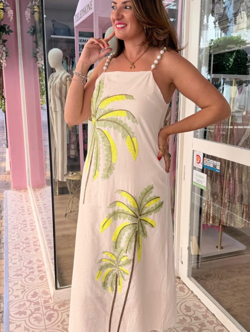 Alternative view of Vestido Palmeras