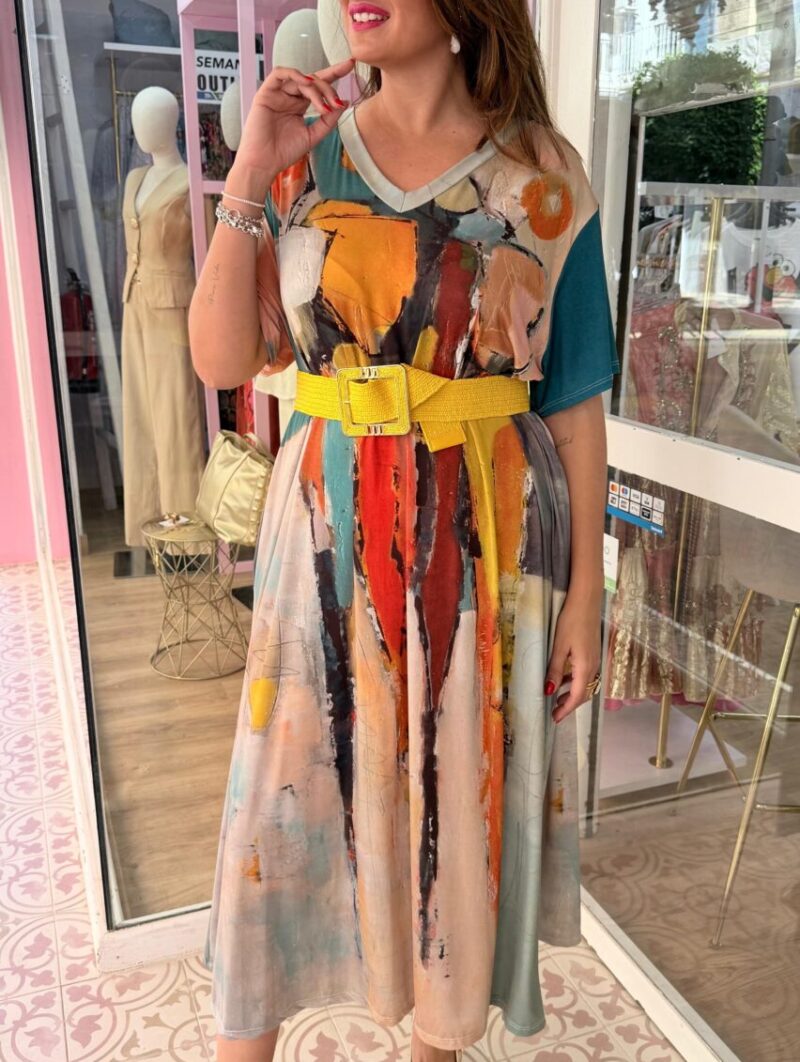 Alternative view of Vestido Picasso Curvi