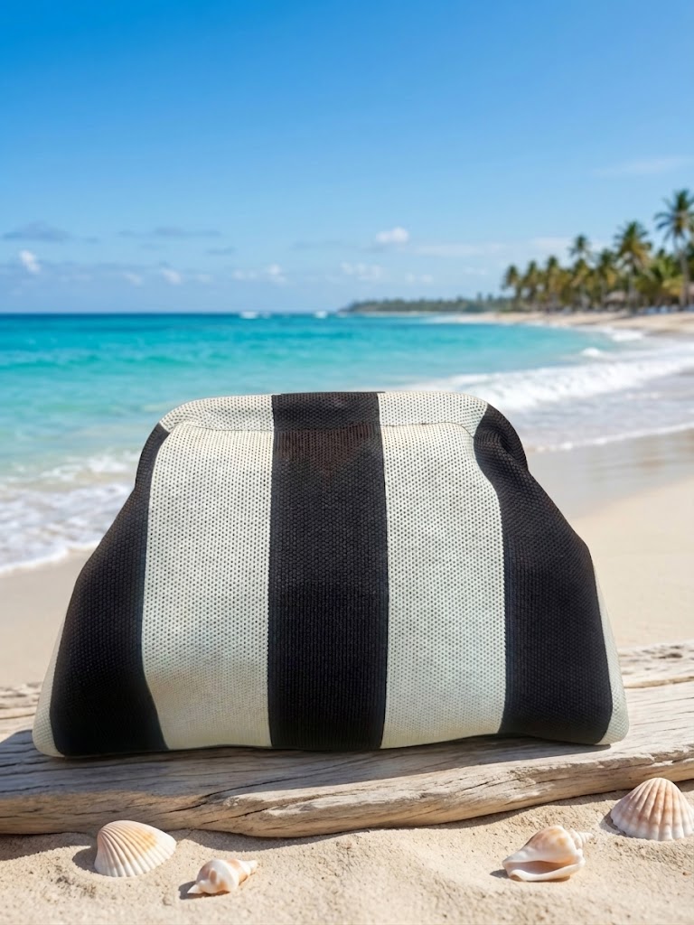 Bolso Bicolor Beige-Marrón