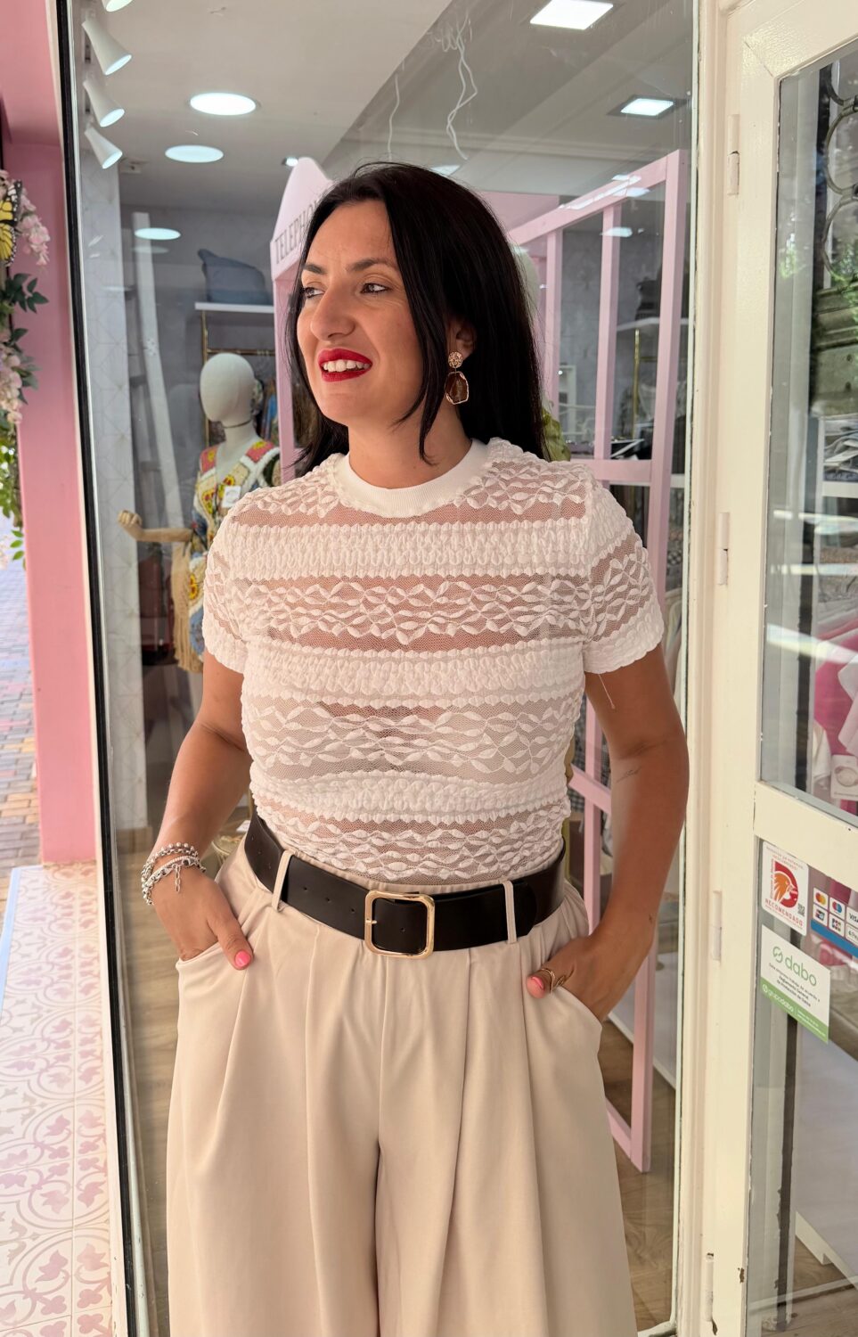Camiseta New York Blanca - Imagen 2