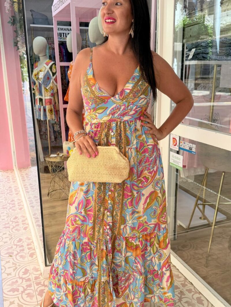 Vestido Ana Azul