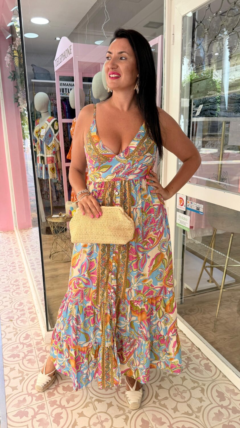 Vestido Ana Azul