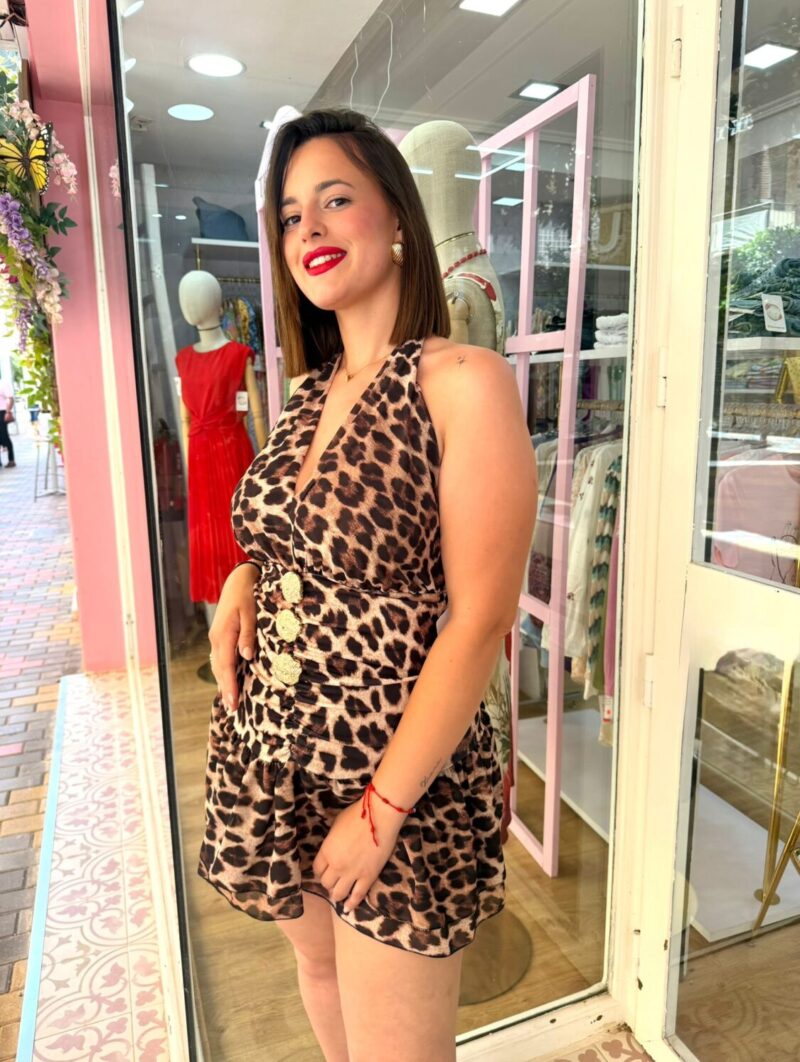 Vestido Animal Print