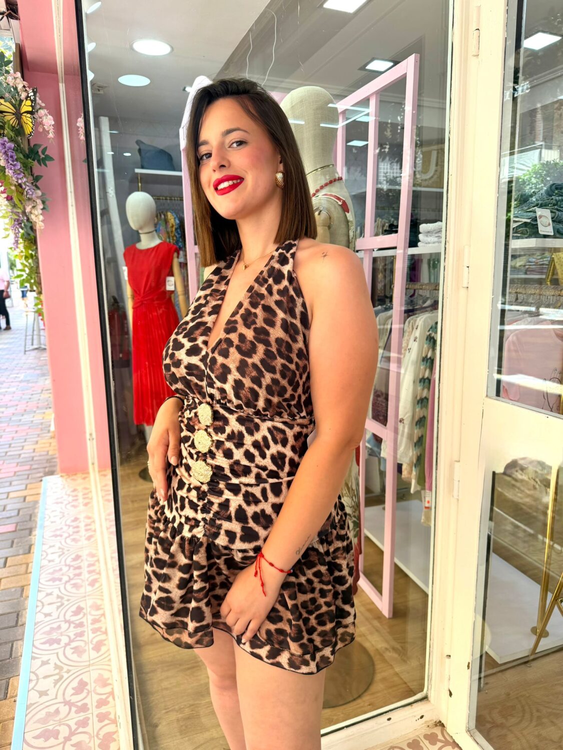 Vestido Animal Print