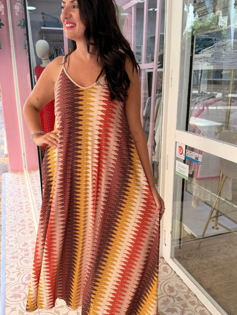 Alternative view of Vestido Arabia Amarillo