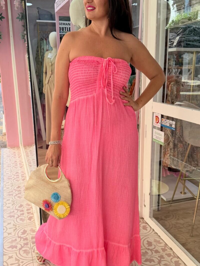 Alternative view of Vestido Armonía Rosa