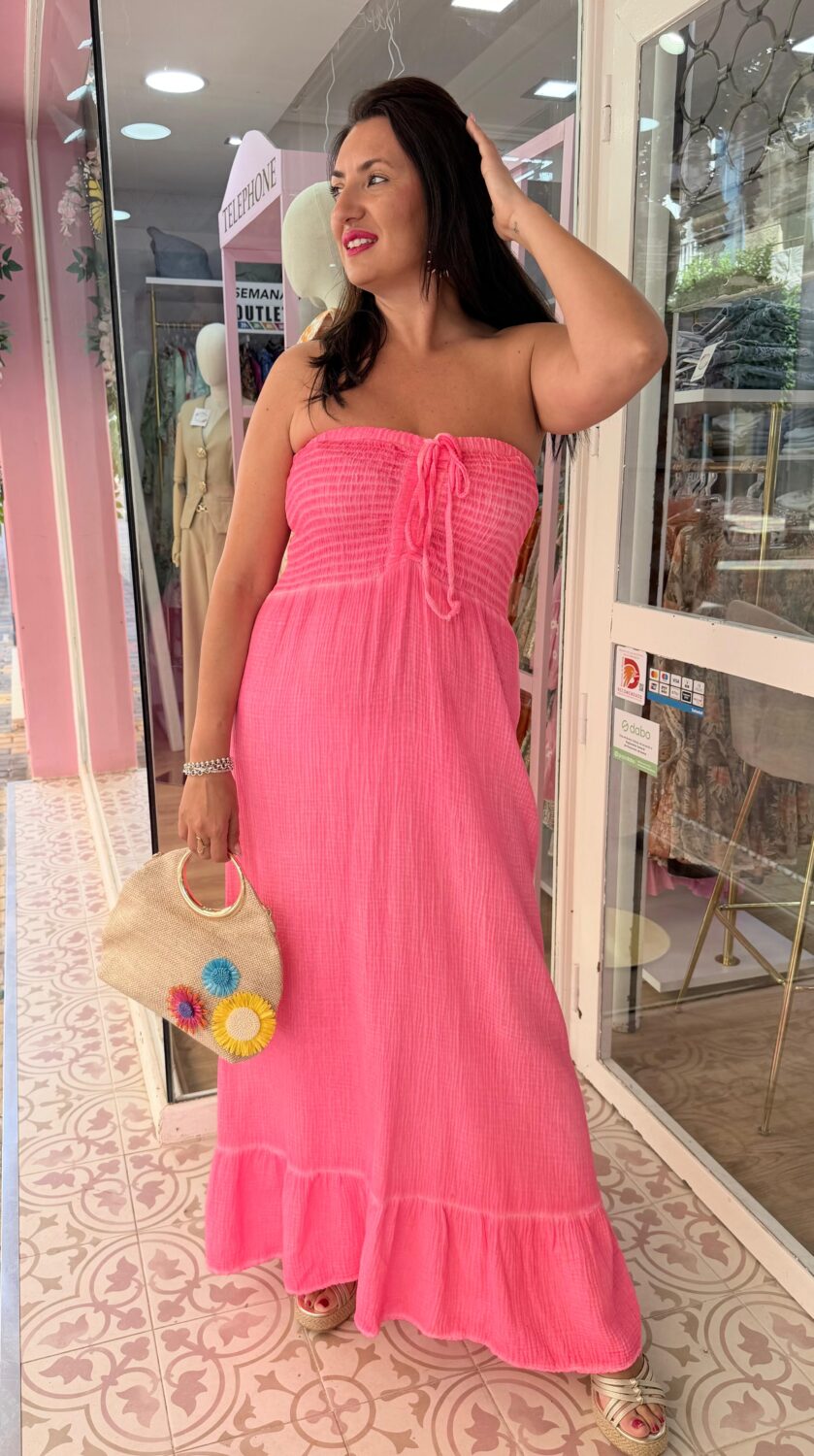 Vestido Armonía Rosa