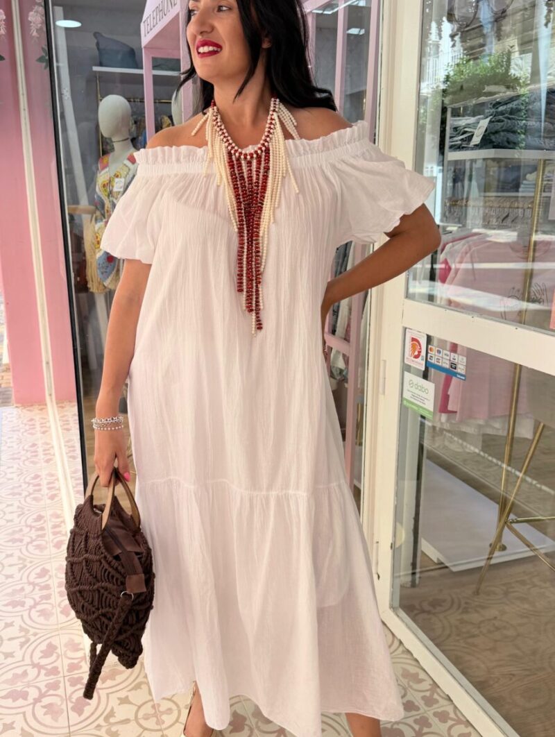 Vestido Carmela Blanco