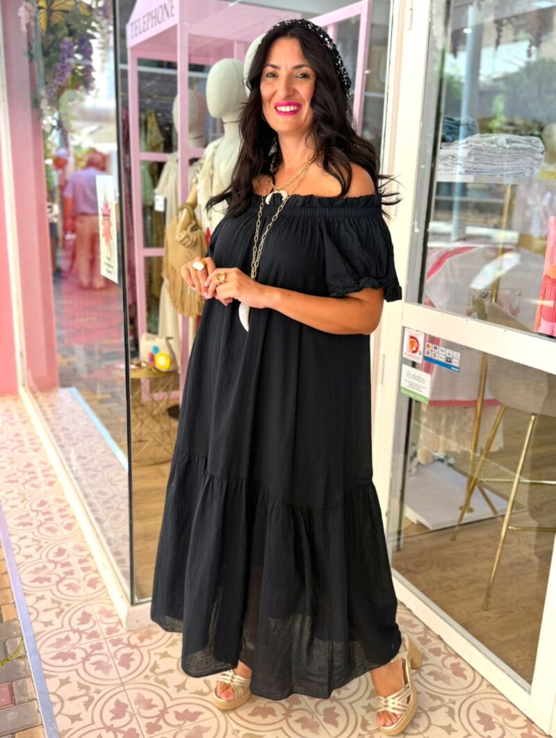 Vestido Carmela Negro
