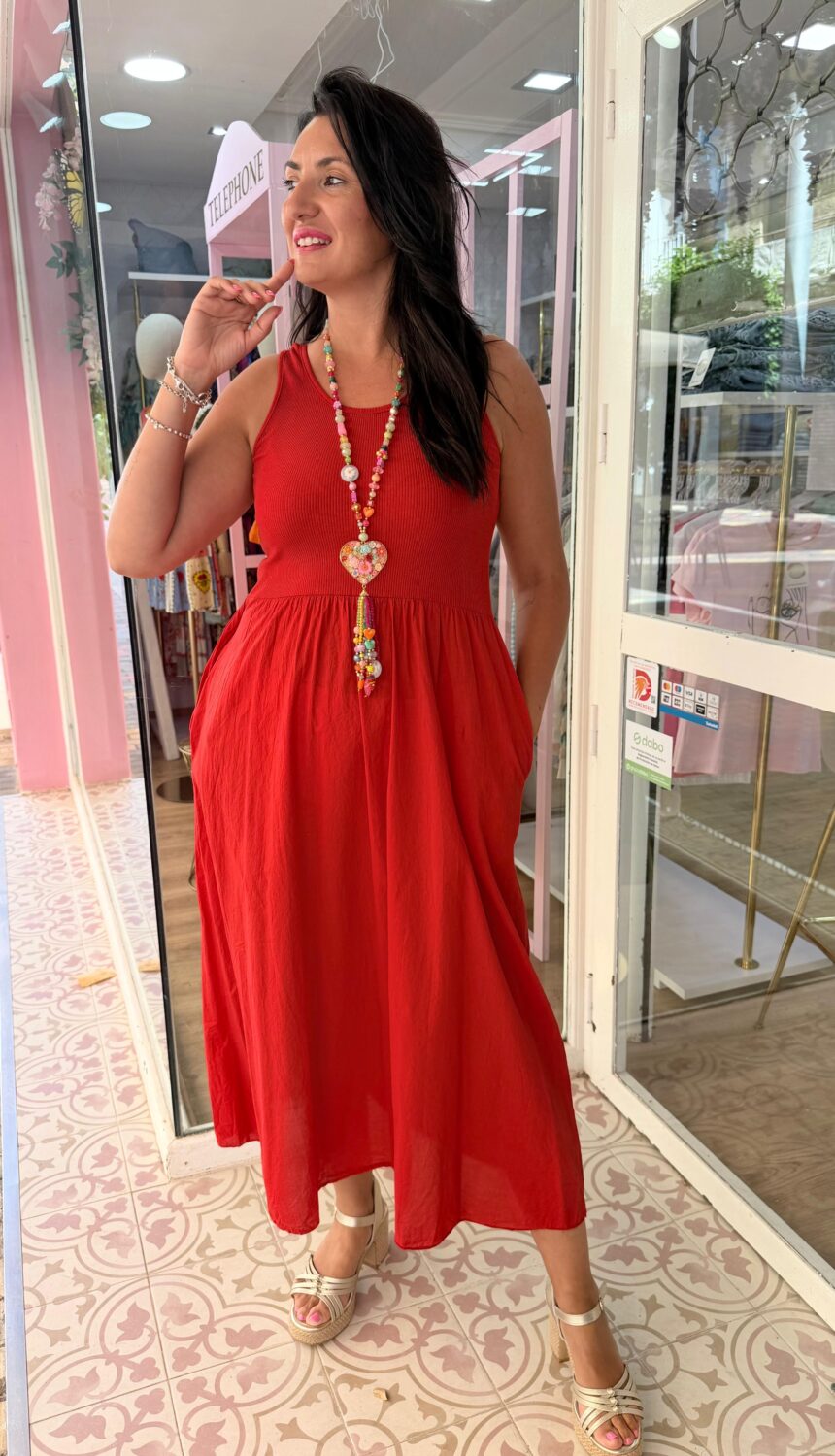 Vestido Cloe Rojo