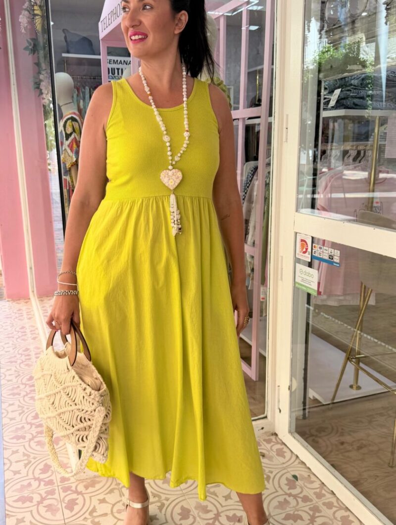 Vestido Cloe Verde Lima