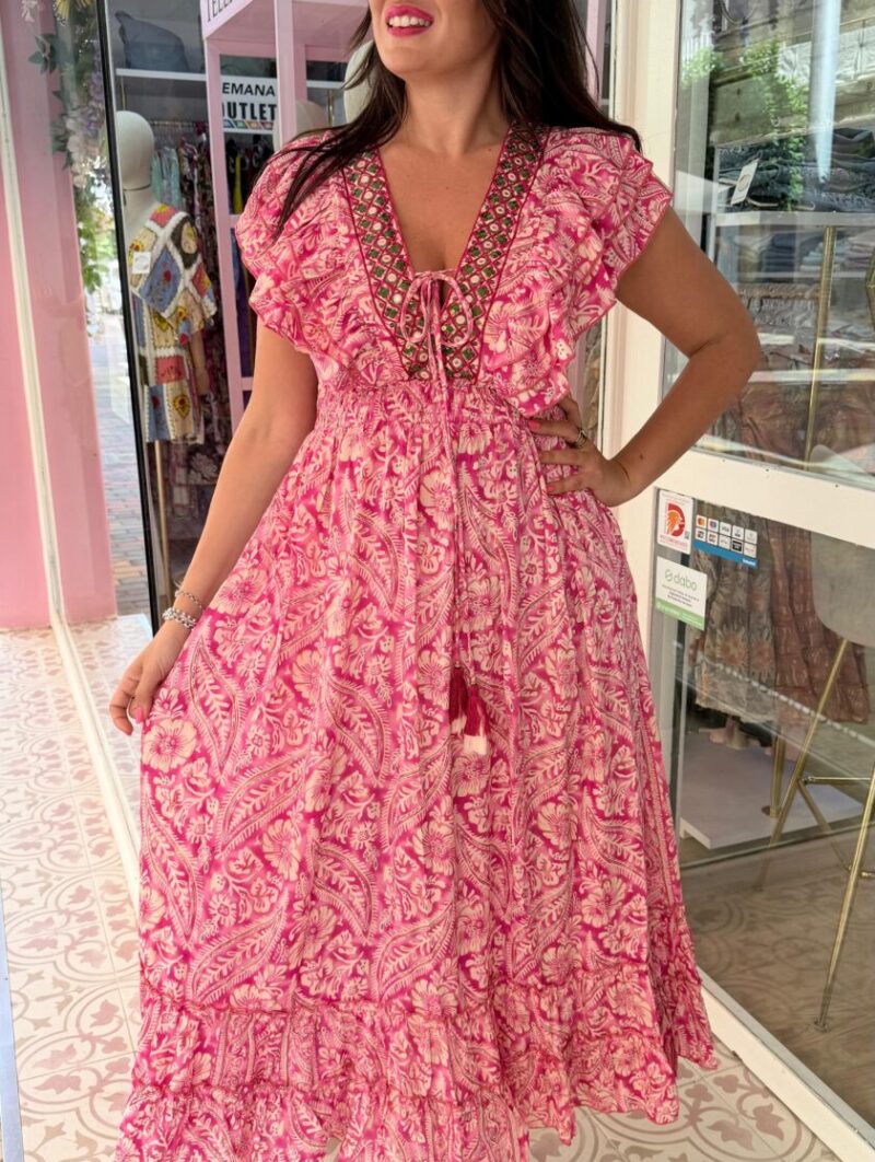Vestido Cristal Rosa