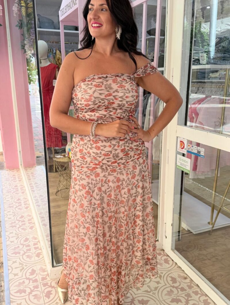 Alternative view of Vestido Elisabeth Beige
