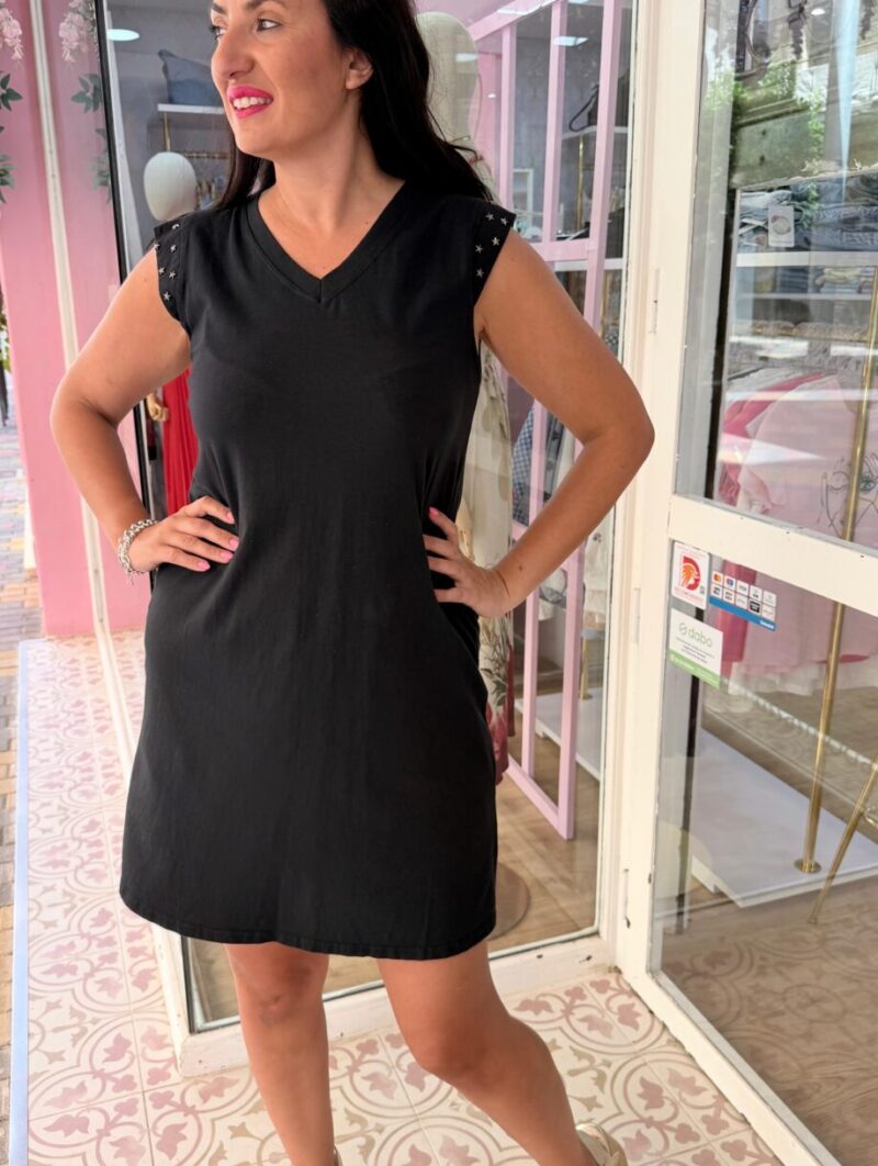 Alternative view of Vestido Estrellas Negro