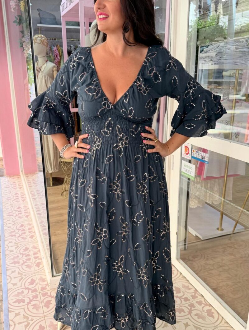 Vestido Iris Azul