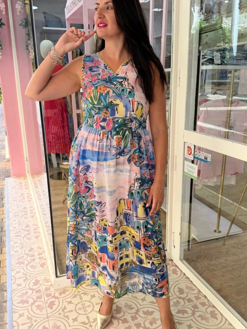 Vestido Santorini