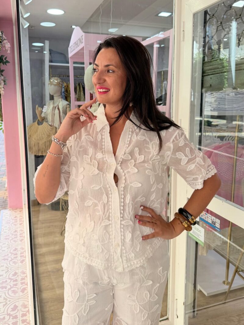Alternative view of Blusa Flor Blanca
