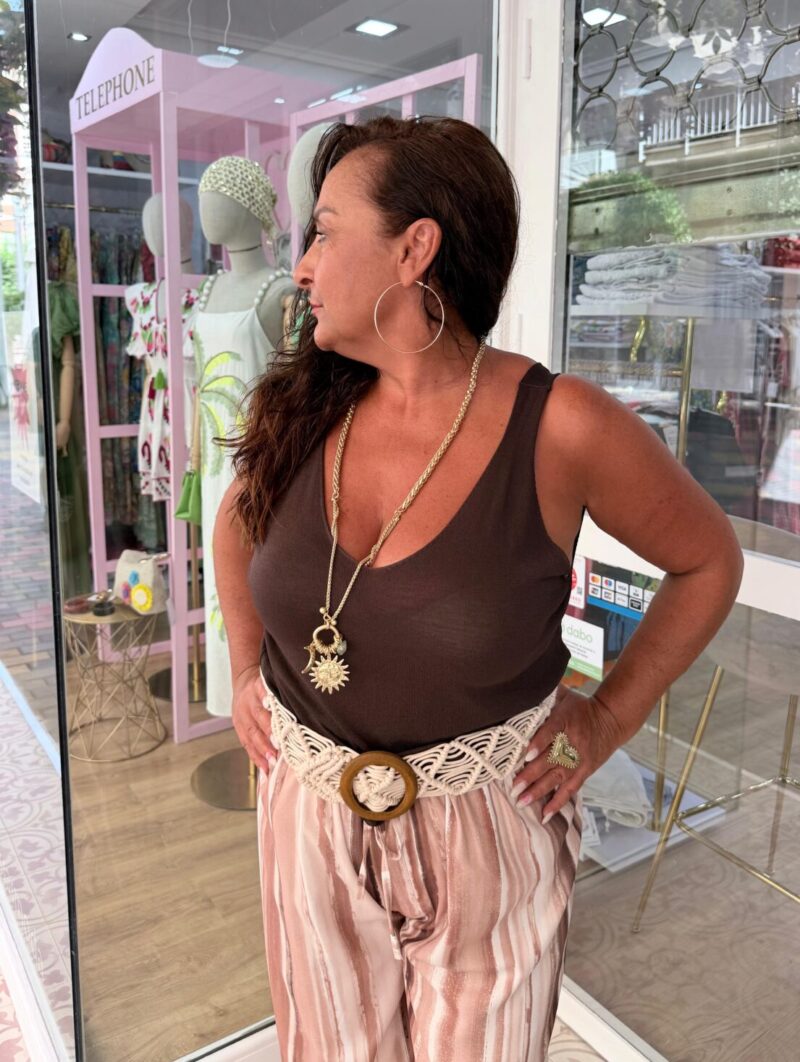 Jersey Davinia Marrón