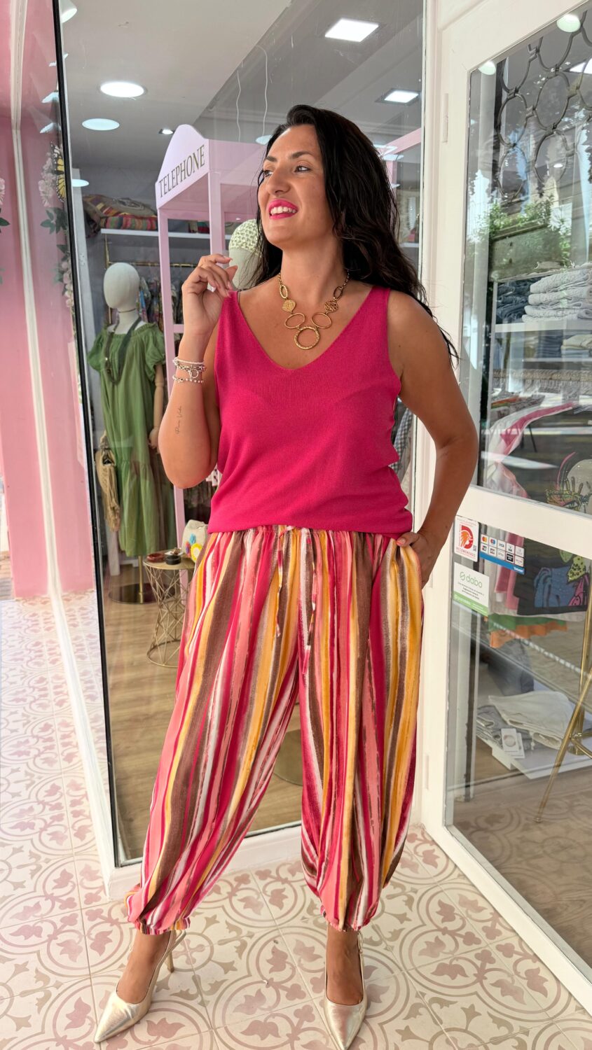 Pantalón Tendencia Fucsia - Imagen 2