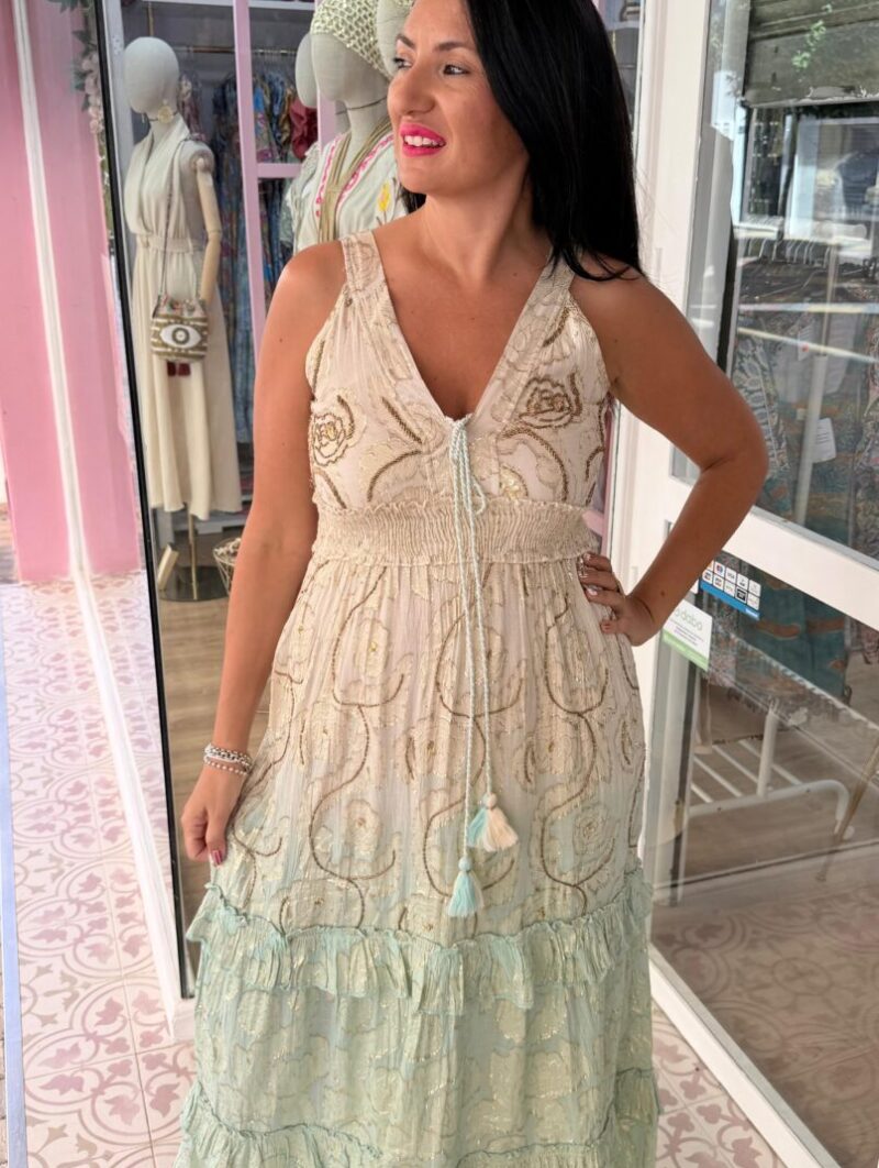 Vestido Atenea Azul