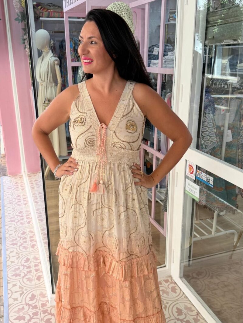 Alternative view of Vestido Atenea Rosa