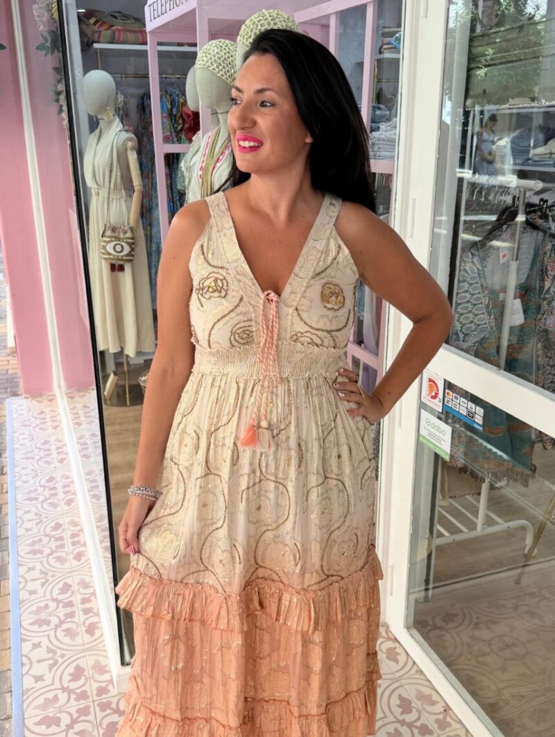 Vestido Atenea Rosa