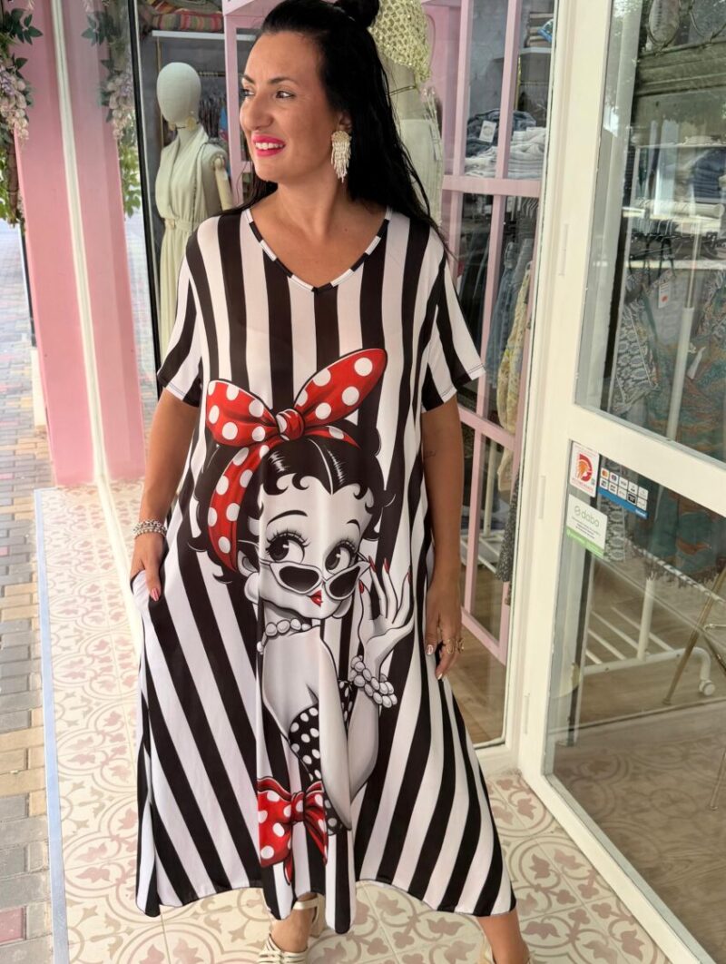 Alternative view of Vestido Betty Boop