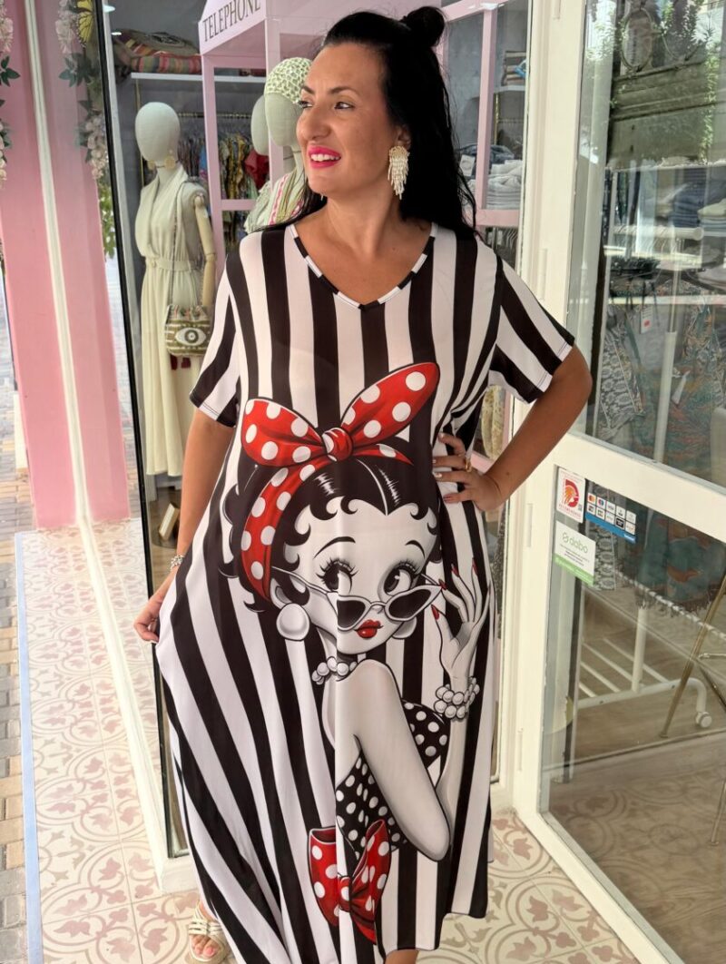 Vestido Betty Boop