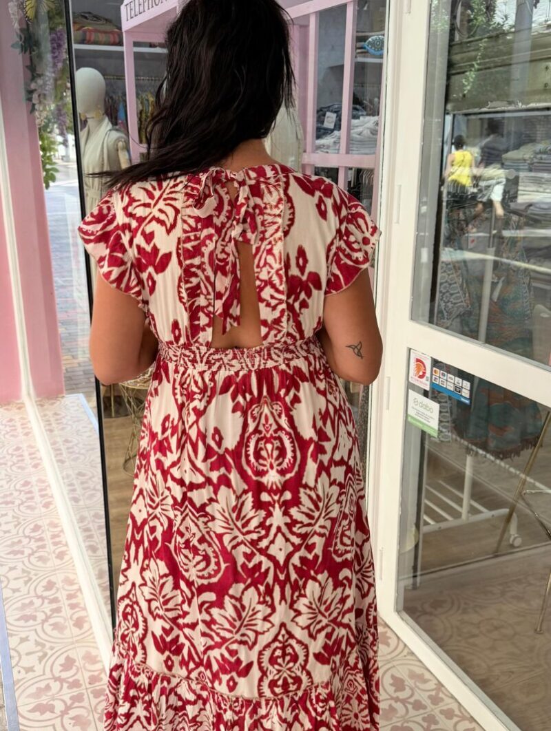 Alternative view of Vestido Caricia Fucsia