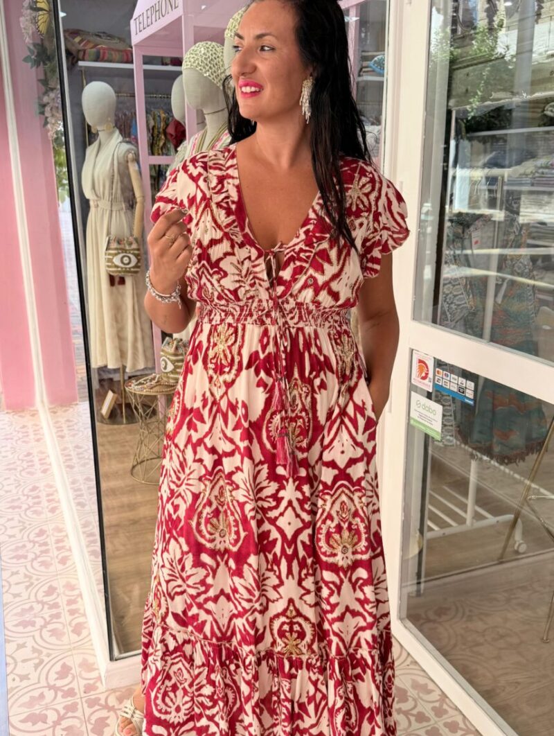 Vestido Caricia Fucsia