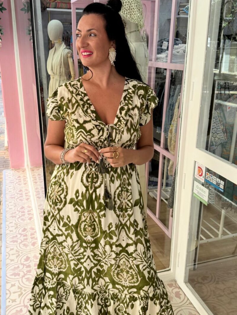 Vestido Caricia Verde