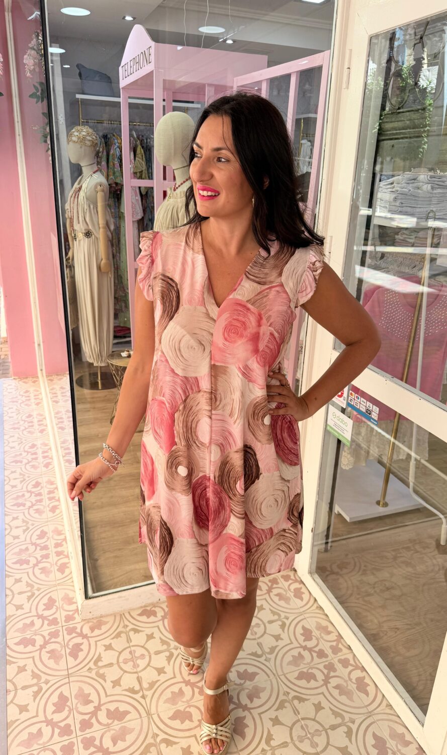 Vestido Eclipse Rosa