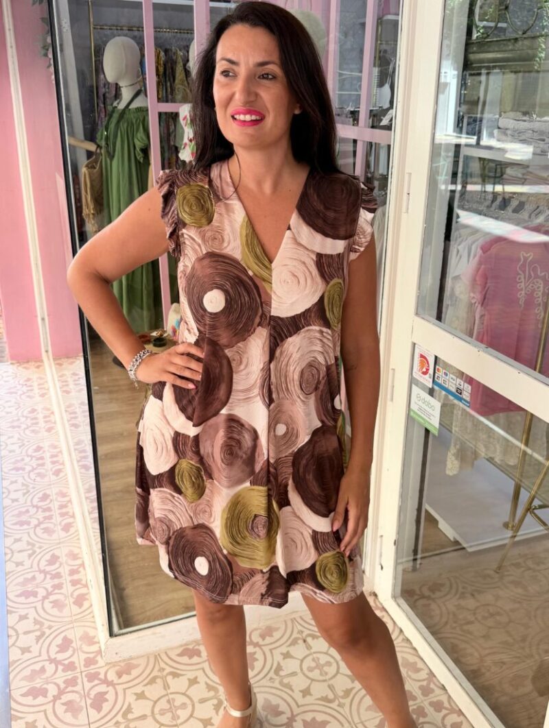 Alternative view of Vestido Eclipse Verde